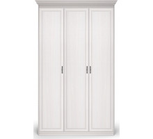 Шкаф 3-х дверный Неаполь Ясень анкор светлый (патина "серебро")