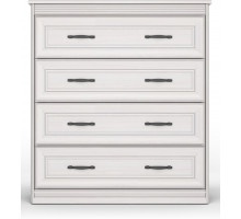 Комод Неаполь Ясень анкор светлый (патина "серебро")